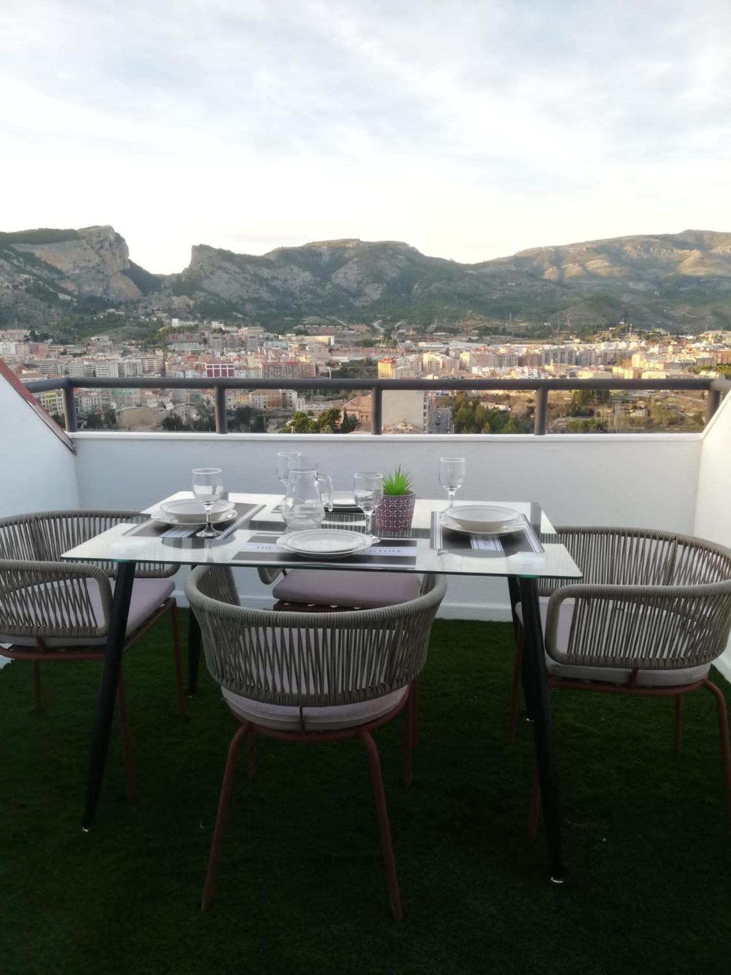 Residencial Alcoy Apartahotel المظهر الخارجي الصورة